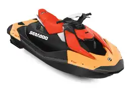 2027 Sea-doo Watercraft Spark For 2 Sunrise Orange / Dragon Red 60 Hp