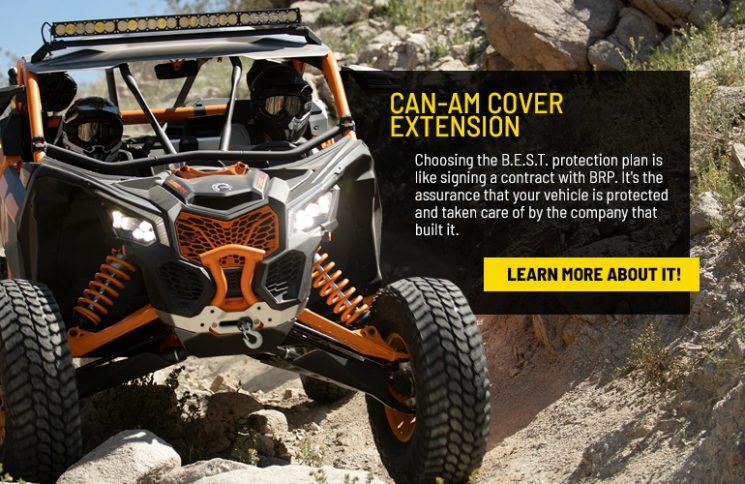 Can-Am Cover Extension